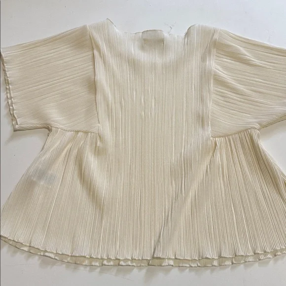 Madewell Texture & Thread Micropleat Top - Picture 4 of 7